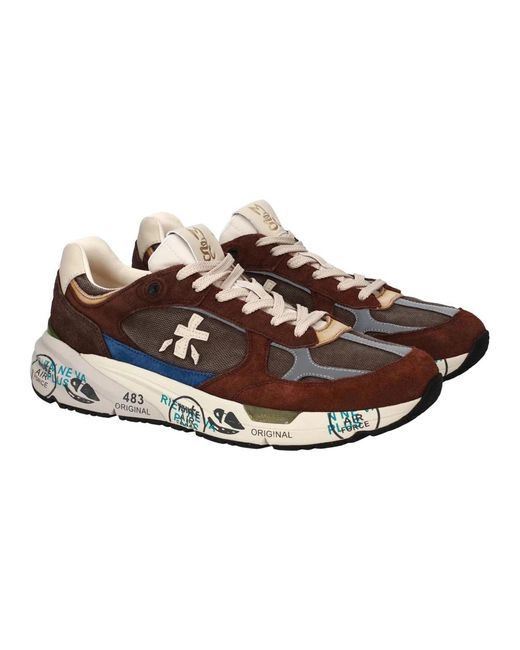 Premiata Brown Sneakers for men