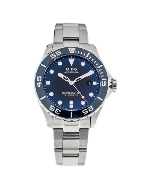 MIDO Ocean Star 600 Chronometer in het Metallic