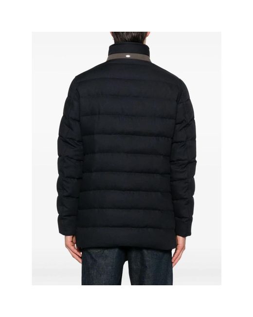 Herno Blue Winter Jackets for men