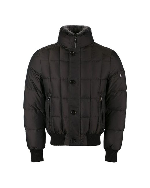 Moorer Black Down Jackets for men
