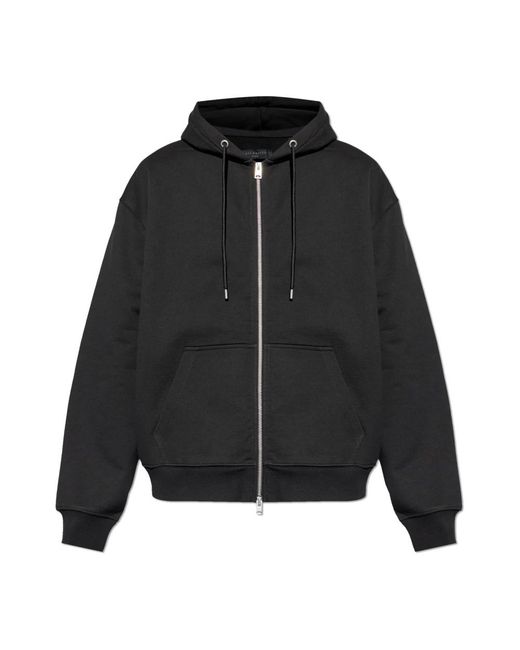 AllSaints Hoodies & Sweatvesten ,Zwart ,Katoen Milo Sweatshirt in het Black voor heren