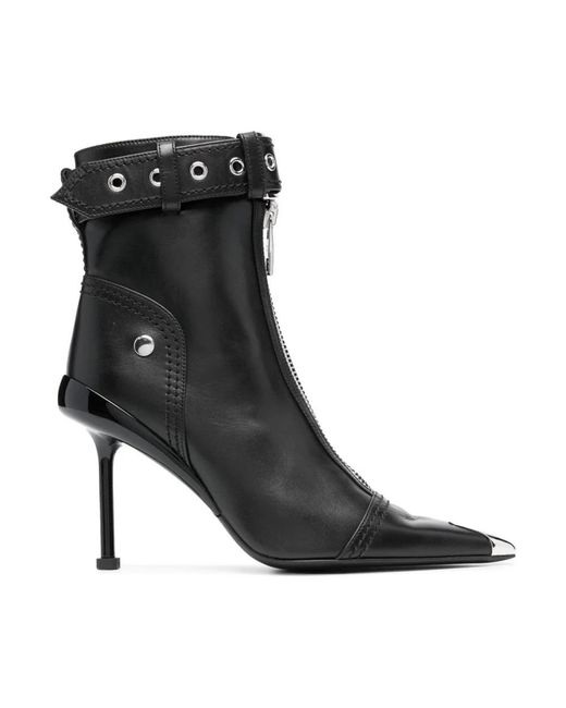 Alexander McQueen Black Heeled Boots