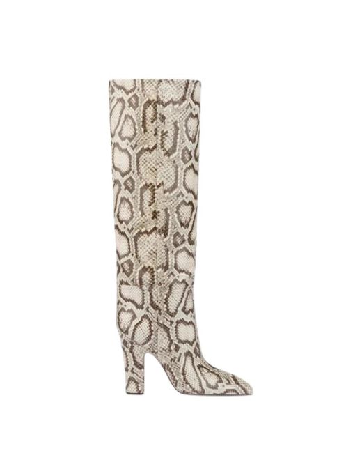 Paris Texas Brown Heeled Boots