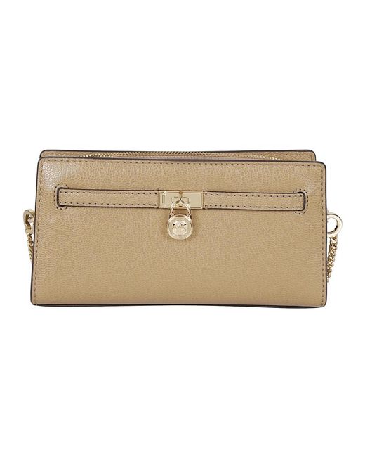 Wallets & Cardholders di Michael Kors in Natural