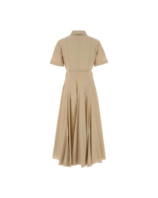 Tory Burch Natural Shirt Dresses