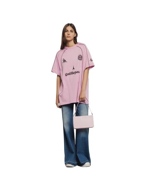 Gaelle Paris Pink Shoulder Bags