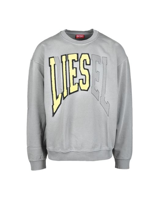 DIESEL Sweatshirts in het Gray voor heren