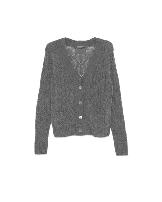 Cardigans Ermanno Scervino en coloris Gray