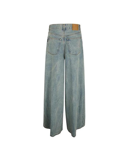 Haikure Blue Wide Jeans