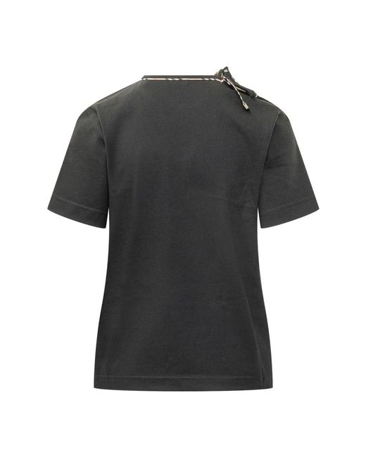 Burberry Black T-Shirts