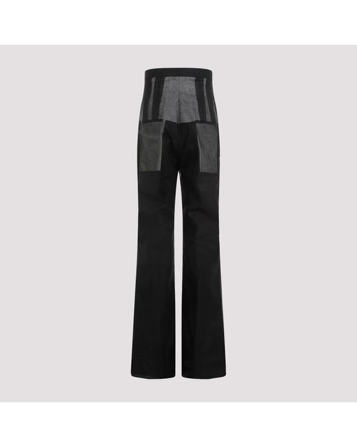 Rick Owens Gray Wide Trousers for men