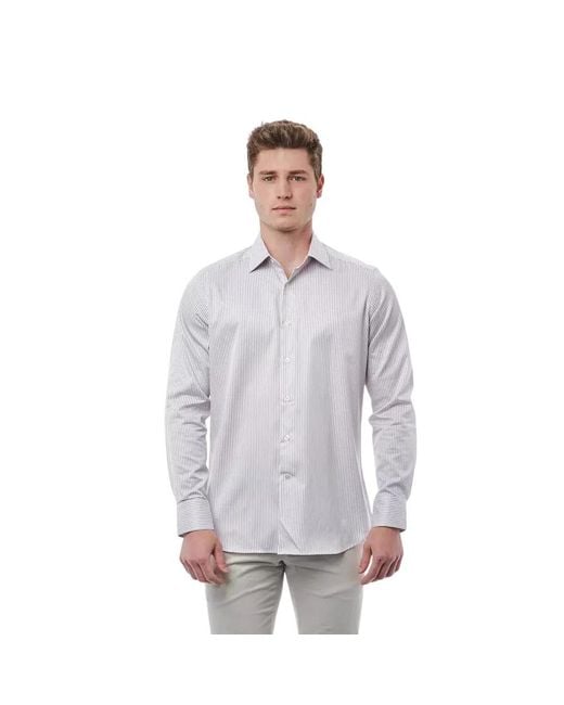 Bagutta Gray Casual Shirts for men