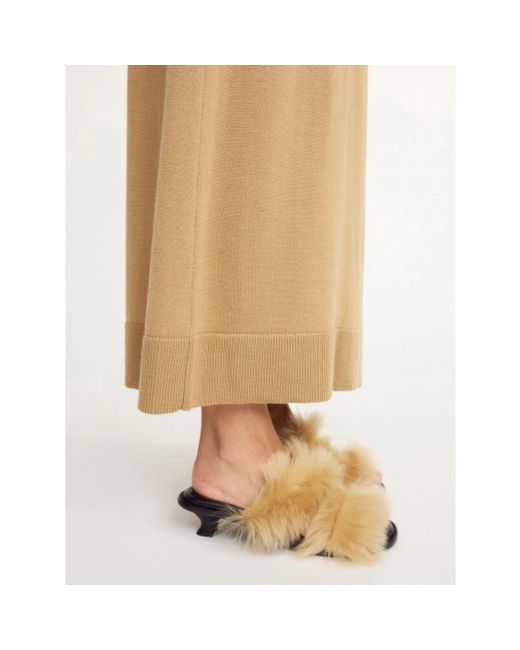 By Malene Birger Natural Heeled Mules