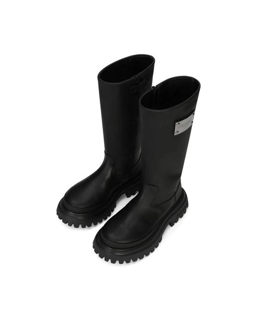 Shoes > boots > rain boots Dolce & Gabbana en coloris Black