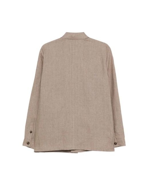 Fay Brown Casual Shirts for men