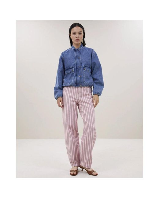 By-Bar Maggie Denim Jacket in het Blue