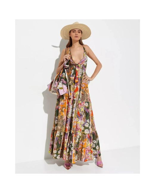 Summer Dresses Agua Bendita de color Metallic