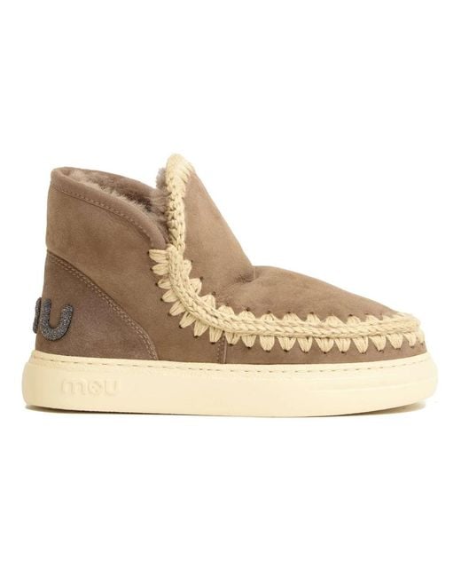 Mou Natural Winter Boots