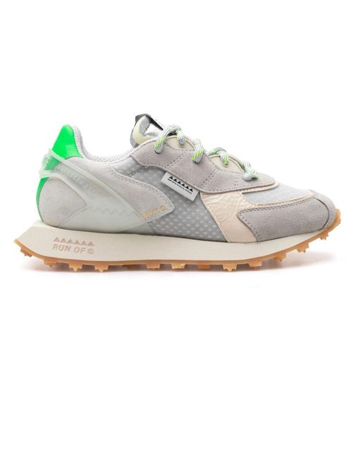 RUN OF Gray Sneakers