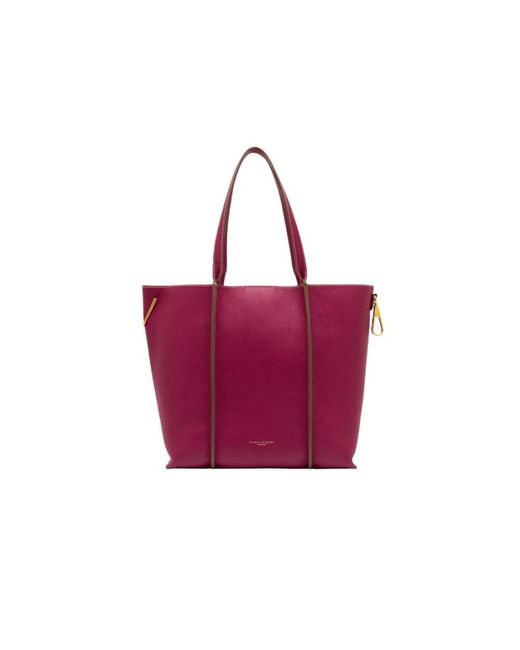Gianni Chiarini Purple Shopping Bags