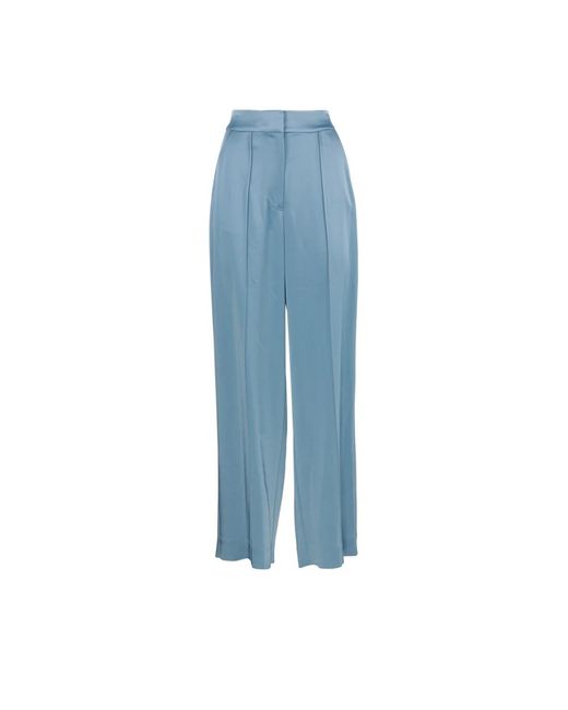 Jonathan Simkhai Blue Straight Trousers
