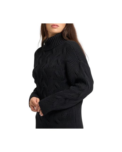 ARMANI EXCHANGE Black Turtlenecks