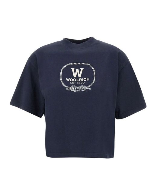 Woolrich Blue T-Shirts