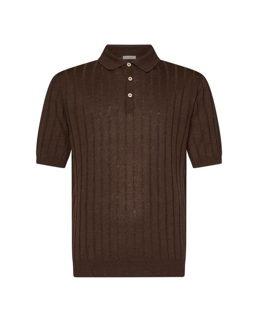 Boglioli Brown Polo Shirts for men