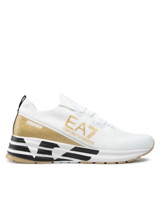 EA7 White Sneakers for men