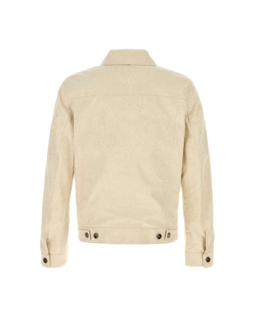 Etro Natural Denim Jackets for men