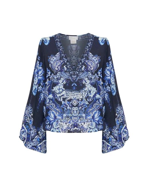 Blouses & shirts > blouses Camilla en coloris Blue