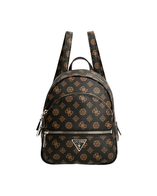 Guess Black Backpacks