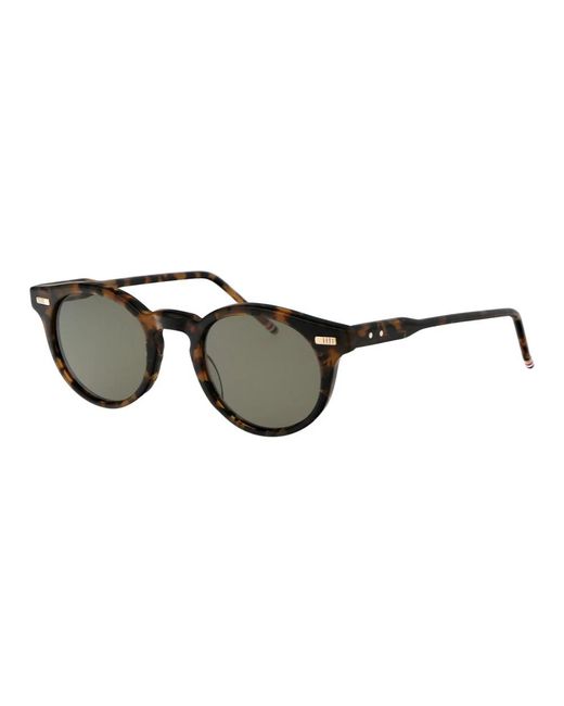 Thom Browne Black Stylische sonnenbrille für modebewusste personen