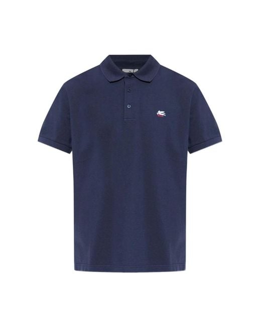 Etro Blue Polo Shirts for men