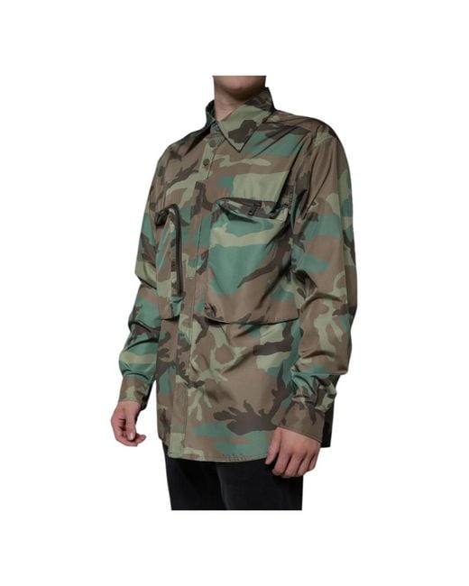 Dolce & Gabbana Green Light Jackets for men