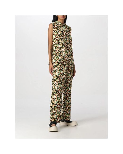 Sleeveless Tops Marni en coloris Metallic