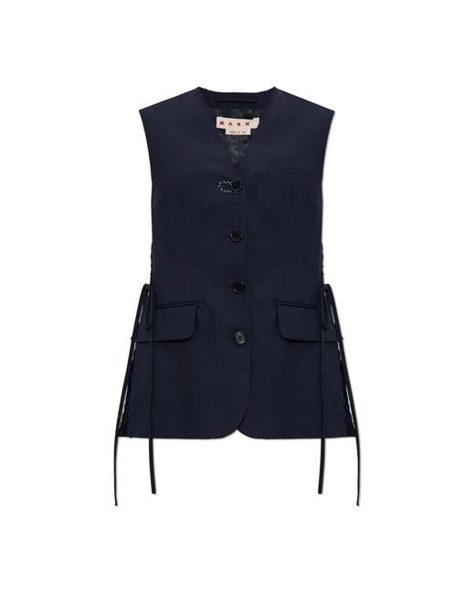 Vests Marni en coloris Blue