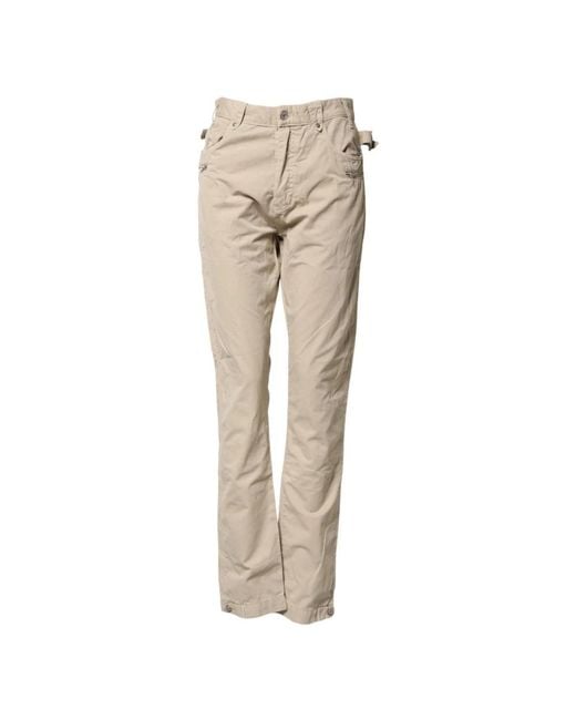 Daniele Alessandrini Natural Wide Trousers