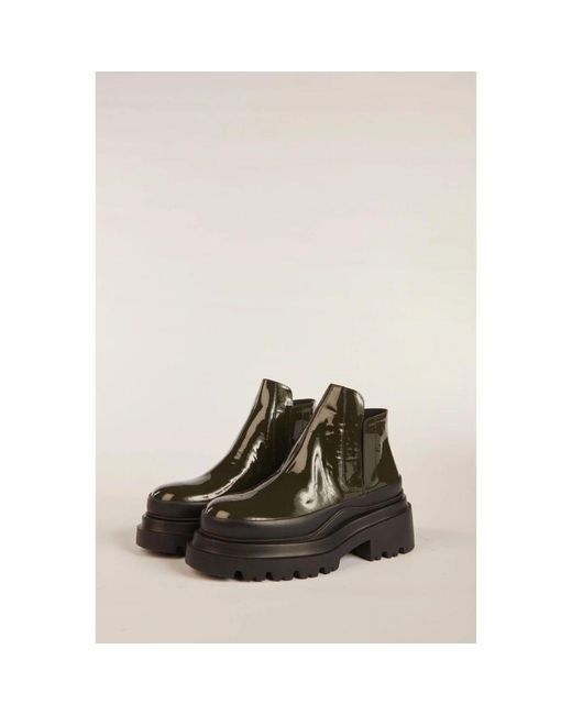 Plan C Brown Ankle Boots