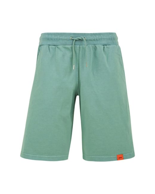 Aspesi Green Casual Shorts for men