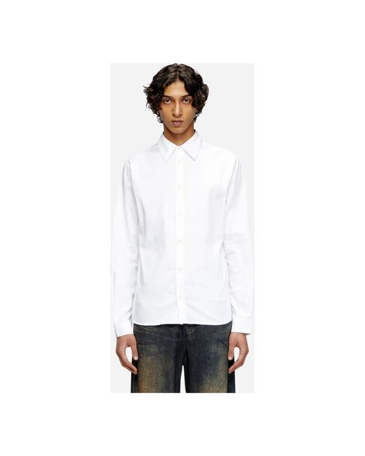 DIESEL White Formal Shirts for men