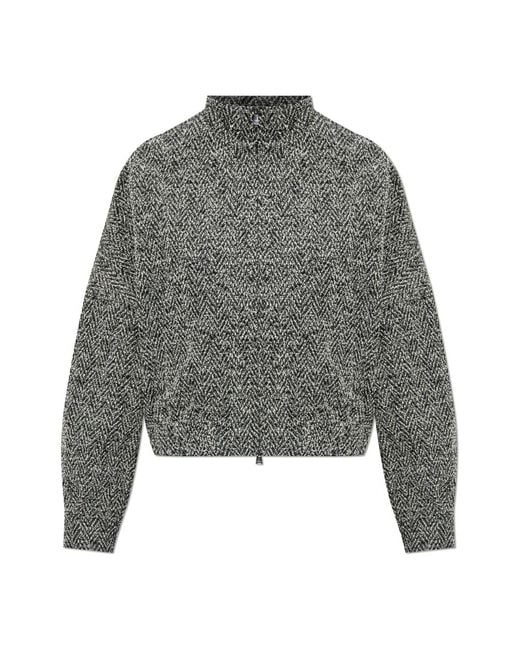 Max Mara Gray Light Jackets