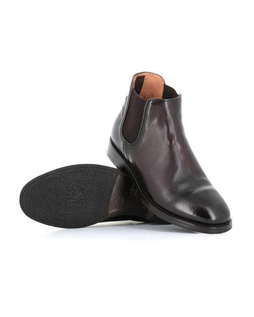 Alberto Fasciani Brown Chelsea Boots for men