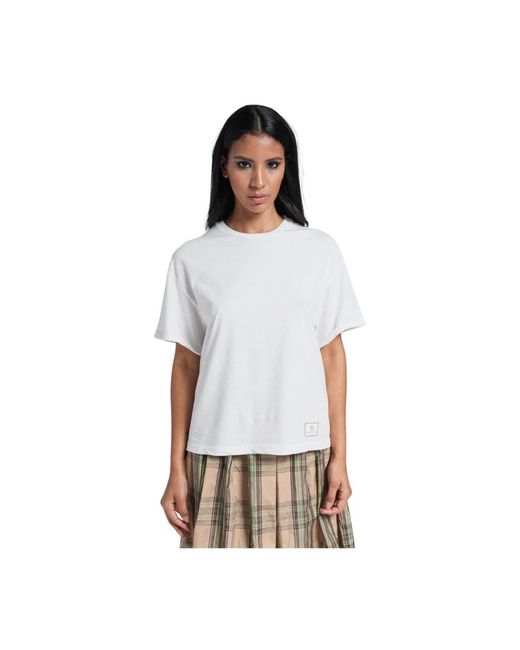 Department 5 White T-Shirts