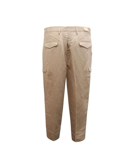 BRIGLIA Natural Straight Trousers for men