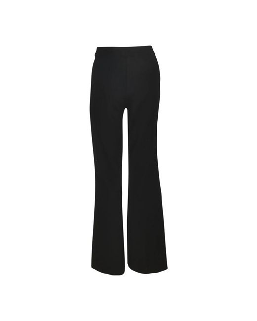 Charlott Black Wide Trousers