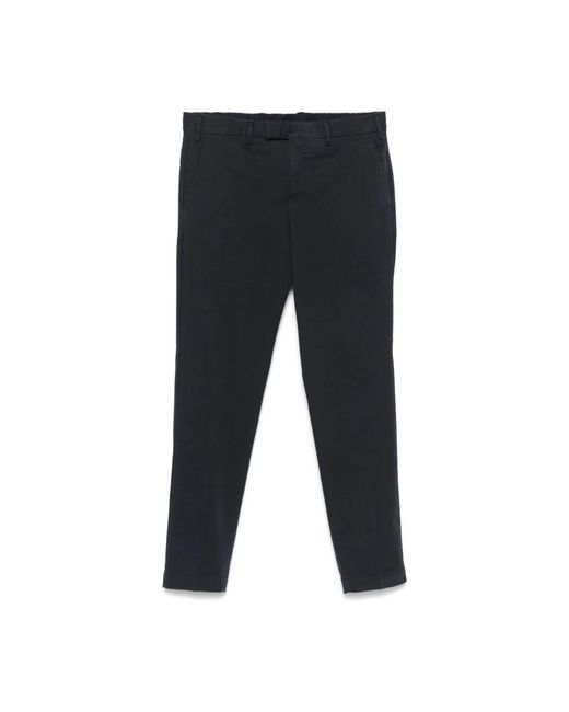 PT Torino Black Suit Trousers for men