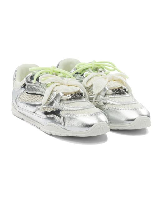 Pinko Gray Sneakers