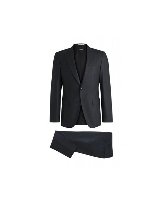 Single Breasted Suits HUGO pour homme en coloris Black