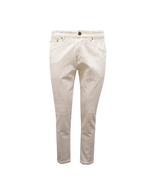 PT01 Natural Slim-Fit Trousers for men